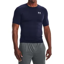 Under Armour  T-Shirt HeatGear Kurzarm-Baselayer-T-Shirt  in Blau, EU S