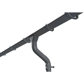 SKANHOLZ Regenrinnen-Set 812 cm anthrazit