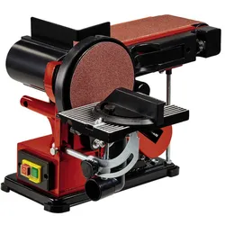 EINHELL Stand-Band-Tellerschleifer »Classic«, 380 W, Bandgeschwindigkeit: 1500 m/min - rot
