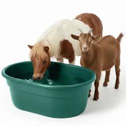 VOSS.farming Weidetränke 150 Liter, Weidetrog für Pferde, Rinder, Ziegen, Schafe