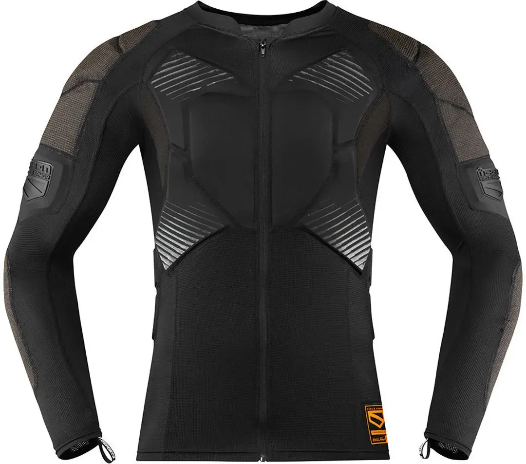 Icon Field Armor Compression Protektorenshirt, schwarz, Größe S für Männer