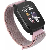 Garett Kids Tech 4G BT 40 mm Kunststoffgehäuse Rosa Klettverschluss Rosa M