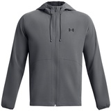 Under Armour Stretch Woven Windbreaker pitch gray black L