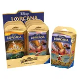 lorcana Disney: Die Tintenlande - Starter Deck Display mit 8 Decks (Deutsch) Sammelkarten