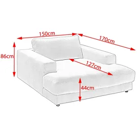 KAWOLA Longseat MADELINE Feincord 0 x 0 x 0 cm Silber