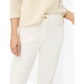RAPHAELA by BRAX Style PEGGY FLARED ecru, denim cremeweiß, Gr. 36K