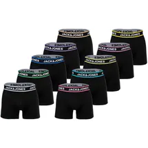JACK & JONES JACLIMES SOLID TRUNKS schwarz L 10er Pack