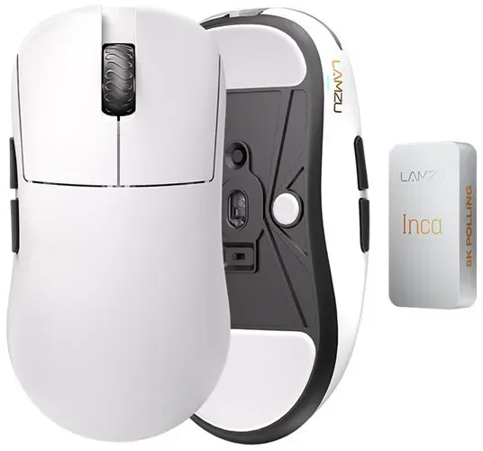 Inca - Gaming Maus (Weiß)