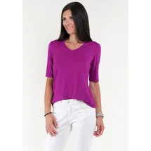 Seidel Moden V-Shirt mit Halbarm aus softem Material, MADE IN GERMANY Seidel Moden