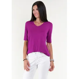 Seidel Moden V-Shirt mit Halbarm aus softem Material, MADE IN GERMANY Seidel Moden