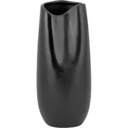 Dekovase DERBE Steinzeug 32 cm Schwarz
