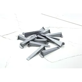 hexpro Fliesen Nivelliersystem 1mm 1,5mm 2mm Laschen Fliesenstärke bis 15mm Verlegehilfe Set (500 Keile)