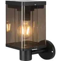 V-Tac Led Solar-Wandleuchte, 2,5 W, 3000 K, Schwarz