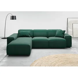 Home Affaire Ecksofa HOME AFFAIRE "Glimminge L-Form auch in Breitcord, Feincord + Easy care-Bezug", grün, B:264cm H:71cm T:191cm, 95% Polyester, 5% Nylon, Sofas, Ecksofa, Breite 264, Zierkissen