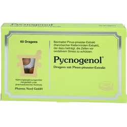 PYCNOGENOL KIEFERNRINDENEXTRAKT Pharma Nord Drag. 60 St.