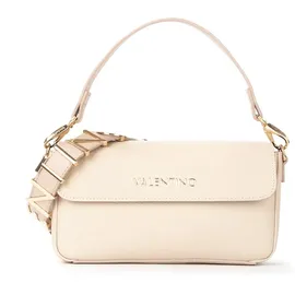 Valentino Alexia Umhängetasche Kunstleder Beige/Weiß