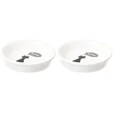 Trixie Keramiknapf Katze 0,25 l/ø 13 cm, weiß