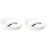 Trixie Keramiknapf Katze 0,25 l/ø 13 cm, weiß