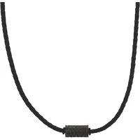 Tom Tailor Kette mit Anhänger grau / Edelstahl