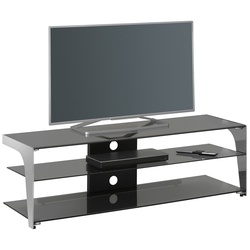 MAJA TV-Rack Milano Glas Grau Rauch