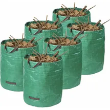 Meister Craft Gartensack 272 Liter 6 Stück Set