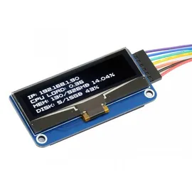 Waveshare 128×32, 2.23inch OLED Display HAT für Raspberry Pi
