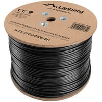 LANBERG Netzwerkkabel Schwarz 305 m Cat5e F/UTP (FTP)