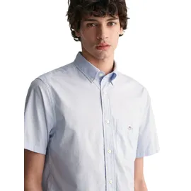 GANT Herren. Kurzarmhemd blau, M