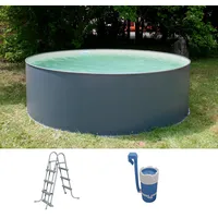 SUMMER FUN Stahlwandpool Set rund Arizona 350 x 90 cm
