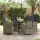 vidaXL Garten Essgruppe 5-tlg. Grau