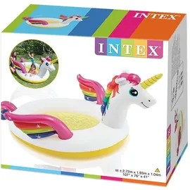Intex Mystic Unicorn Planschbecken 272 x 193 x 104 cm
