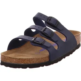 Birkenstock Florida Weichbettung Birko-Flor schmal blau 39