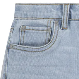 Levi's Jeansshorts "LVG GIRLFRIEND SHORTS", Mädchen, Gr. 8 (128), N-Gr, heat wave, Denim/Jeans, Obermaterial: 69% Baumwolle, 30% Polyester, 1% Elasthan, Jeans Jeansshorts, for GIRLS
