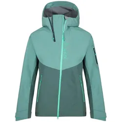 Damen Outdoor-Jacke Kilpi METRIX-W GRÜN|dunkelgrün|dunkelgrün 36