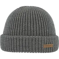 Eisglut Strickmütze grau