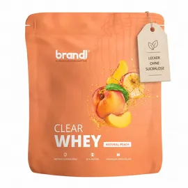 Brandl Clear Whey Protein Natural Peach Drink 800 g