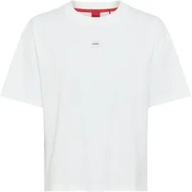 hugo underwear HUGO T-Shirt Signature normale Passofrm, Rundhals beige L (40)