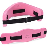 EVEREST FITNESS Schwimmgürtel in Pink - Aqua Jogging Gürtel - Schwimmgurt Erwachsene - Aquafitness Zubehör - Aquajogging Belt für Damen und Herren - bis 100 kg