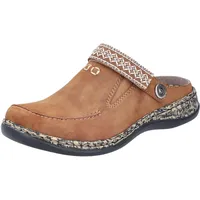 Rieker Damen 46383 Slipper, Braun, 38 EU