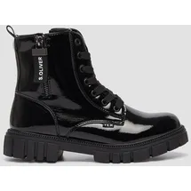 s.Oliver Schnürstiefel Schwarz 33