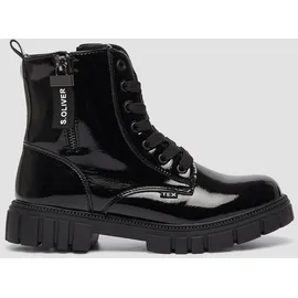 s.Oliver Schnürstiefel Schwarz 33