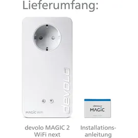 devolo Magic 2 WiFi next 2400 Mbps 1 Adapter 8610