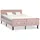 vidaXL Bettgestell 120 x 200 cm Rosa