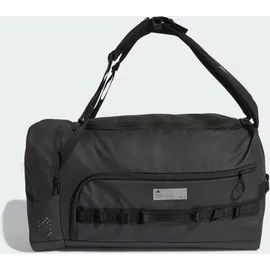 adidas Unisex ADIDAS HYBRID Duffel, Black/Reflective Silver, One Size