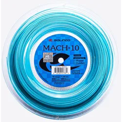 Solinco Tennissaite Mach-10 (Haltbarkeit+Power) blau 200m Rolle