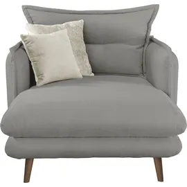 INOSIGN Loveseat »Lazio« moderner Sessel mit einer bequemen Polsterung, 2 Stk. Zierkissen