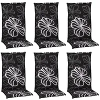 BEO Saumauflage Boston 6er-Set Hochlehner Schwarz-Weiß