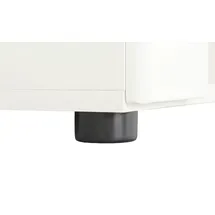 Möbel Kraft Vitrine 59 x 36 x 199 cm Weiß