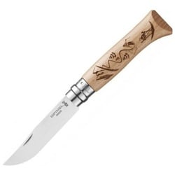 Opinel 002188 VRI N°8 Gravure Sport Ski