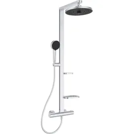 Ideal Standard Duschsystem Alu+ Aufputz mit Thermostat Rosé BD583RO